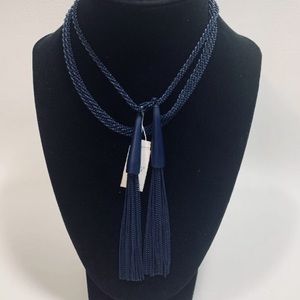 BN  Kendra Scott Phara Lariat Necklace Cobalt